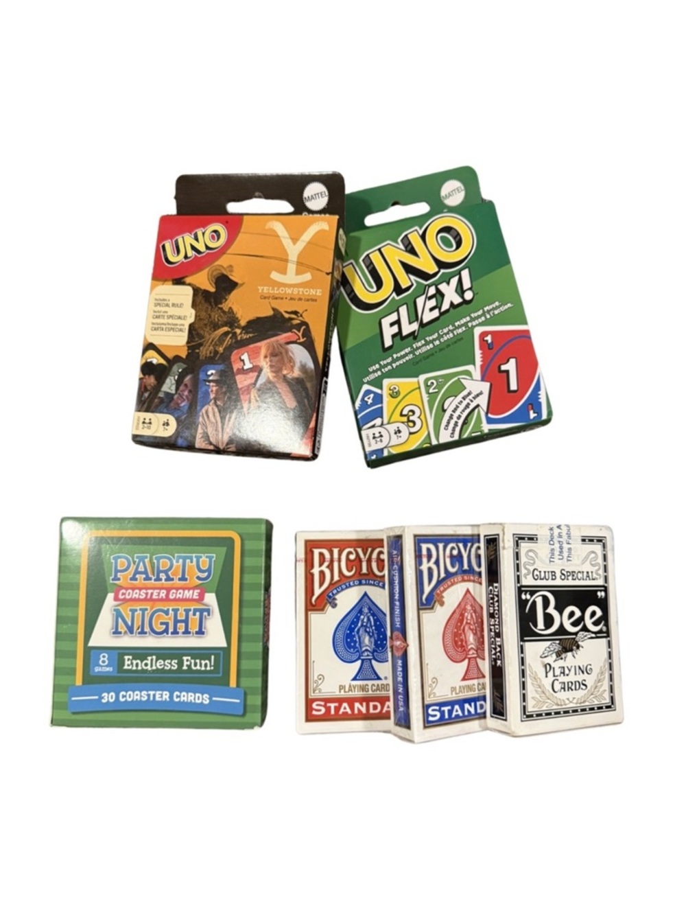 Assorted Card Game Collection